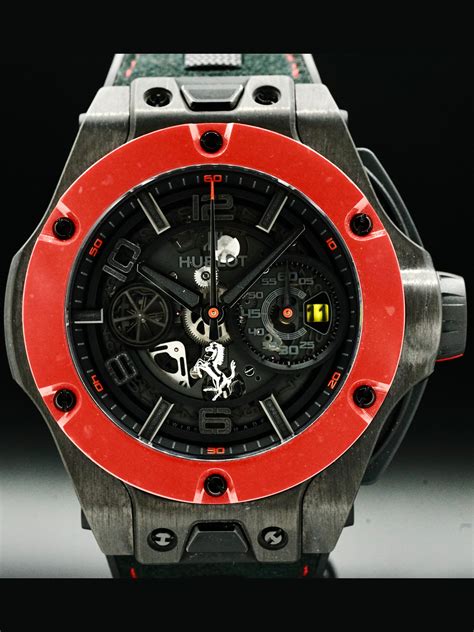 hublot big bang ferrari unico carbon